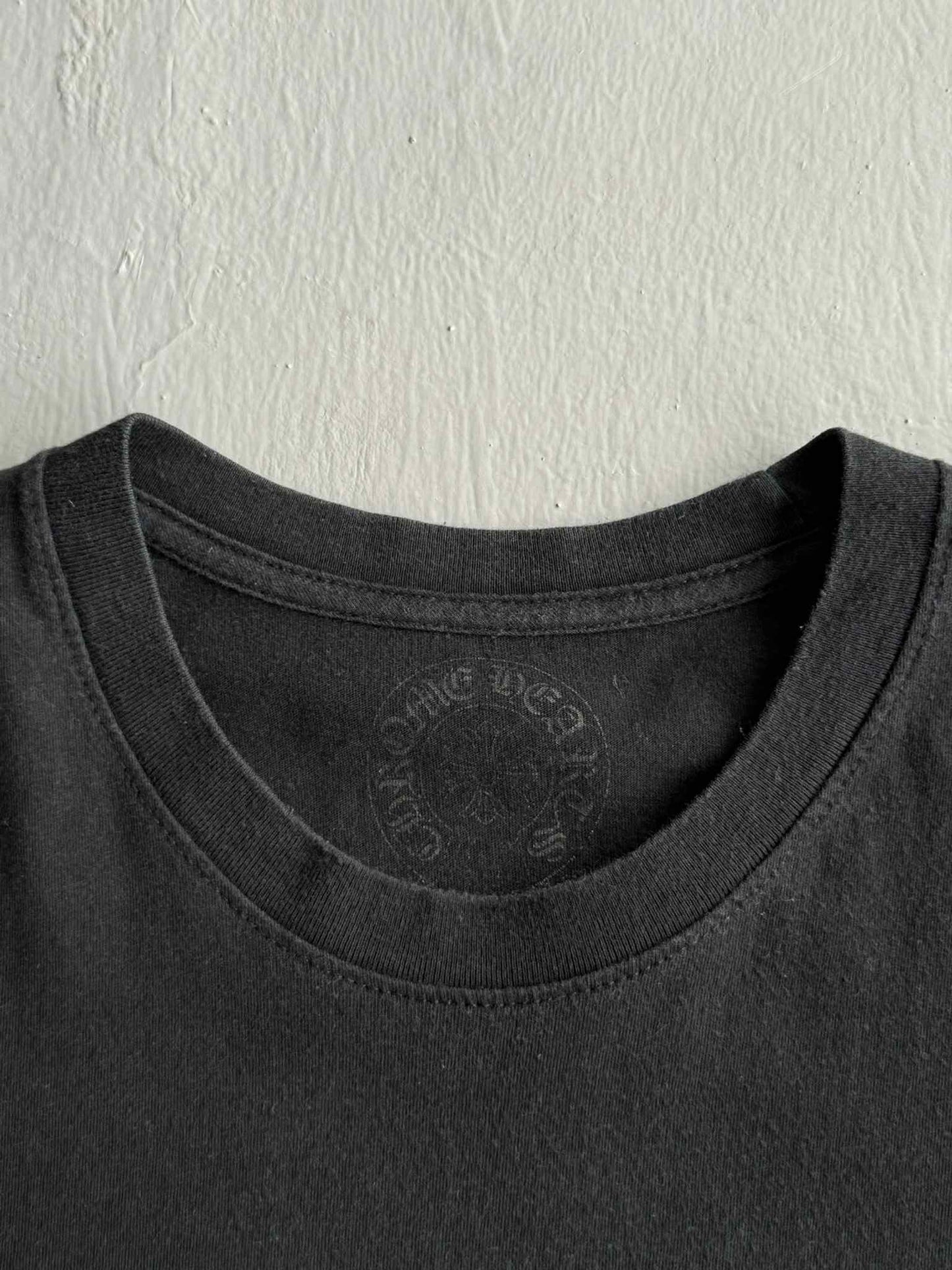 Chrome Hearts Orange Stripes Logo Tee