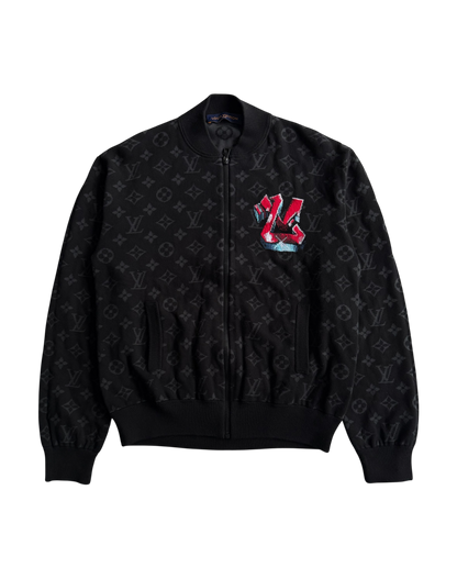 Louis Vuitton Graffiti Monogram Bomber Jacket