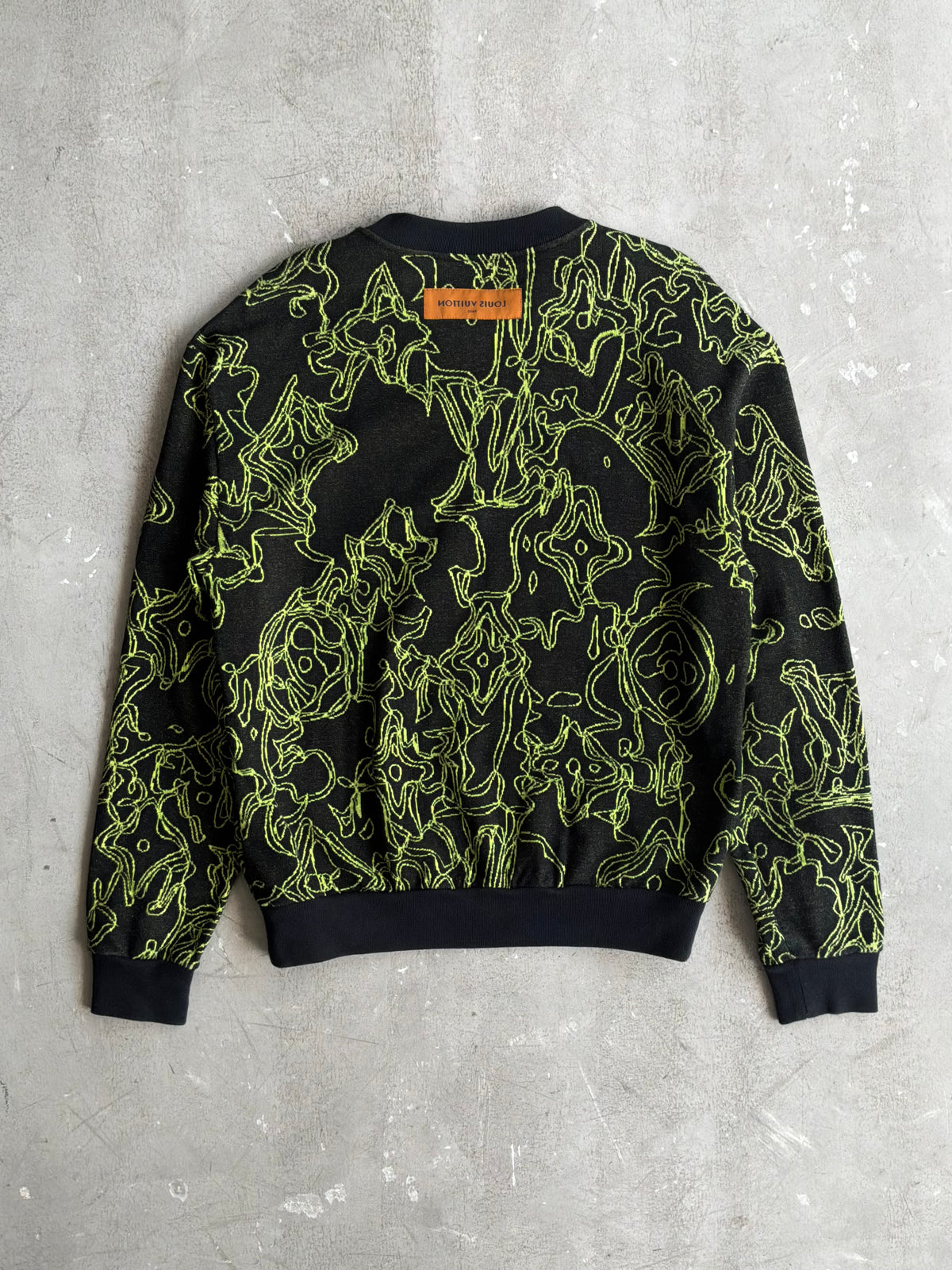 Louis Vuitton Monogram Intarsia Knit Crewneck