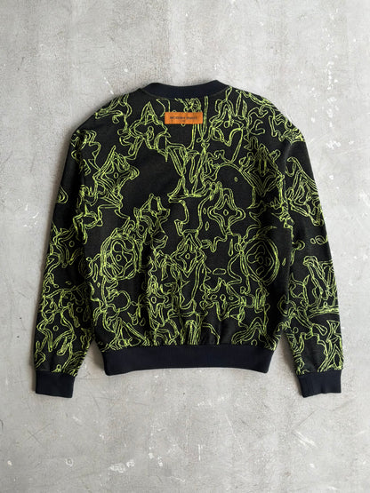 Louis Vuitton Monogram Intarsia Knit Crewneck