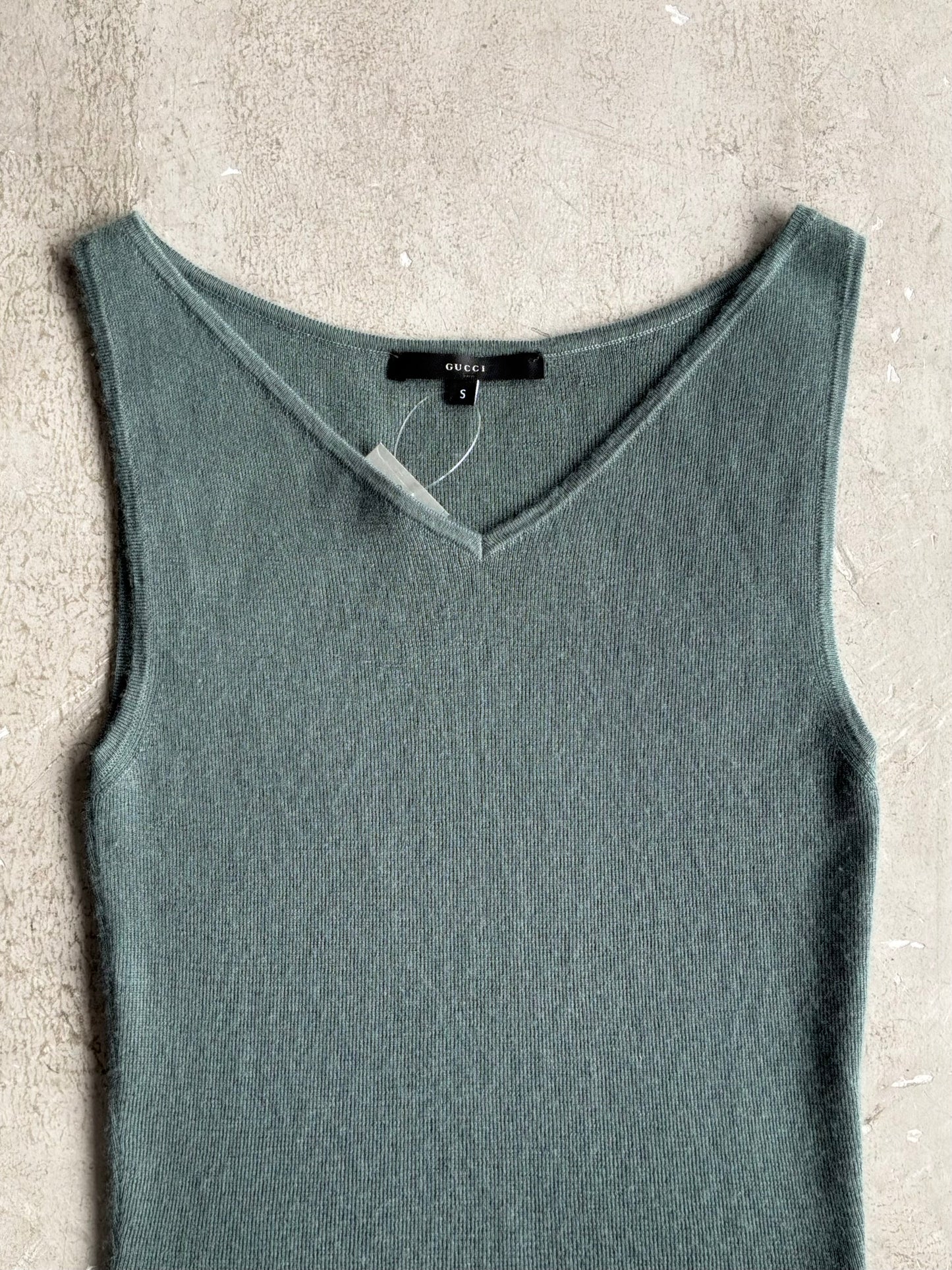 Gucci Tom Ford Era Wool Tanktop
