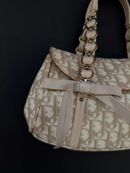 Dior Vintage Romatique Monogram Handbag