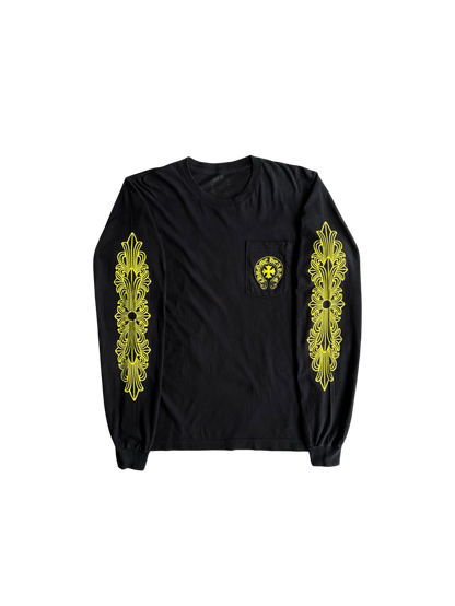 Chrome Hearts Eyechart Floral Longsleeves