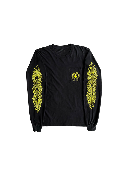 Chrome Hearts Eyechart Floral Longsleeves