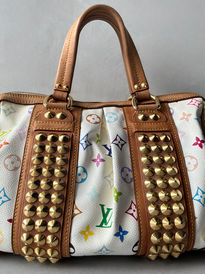 Louis Vuitton x Murakami Courtney White Multicolor Bag