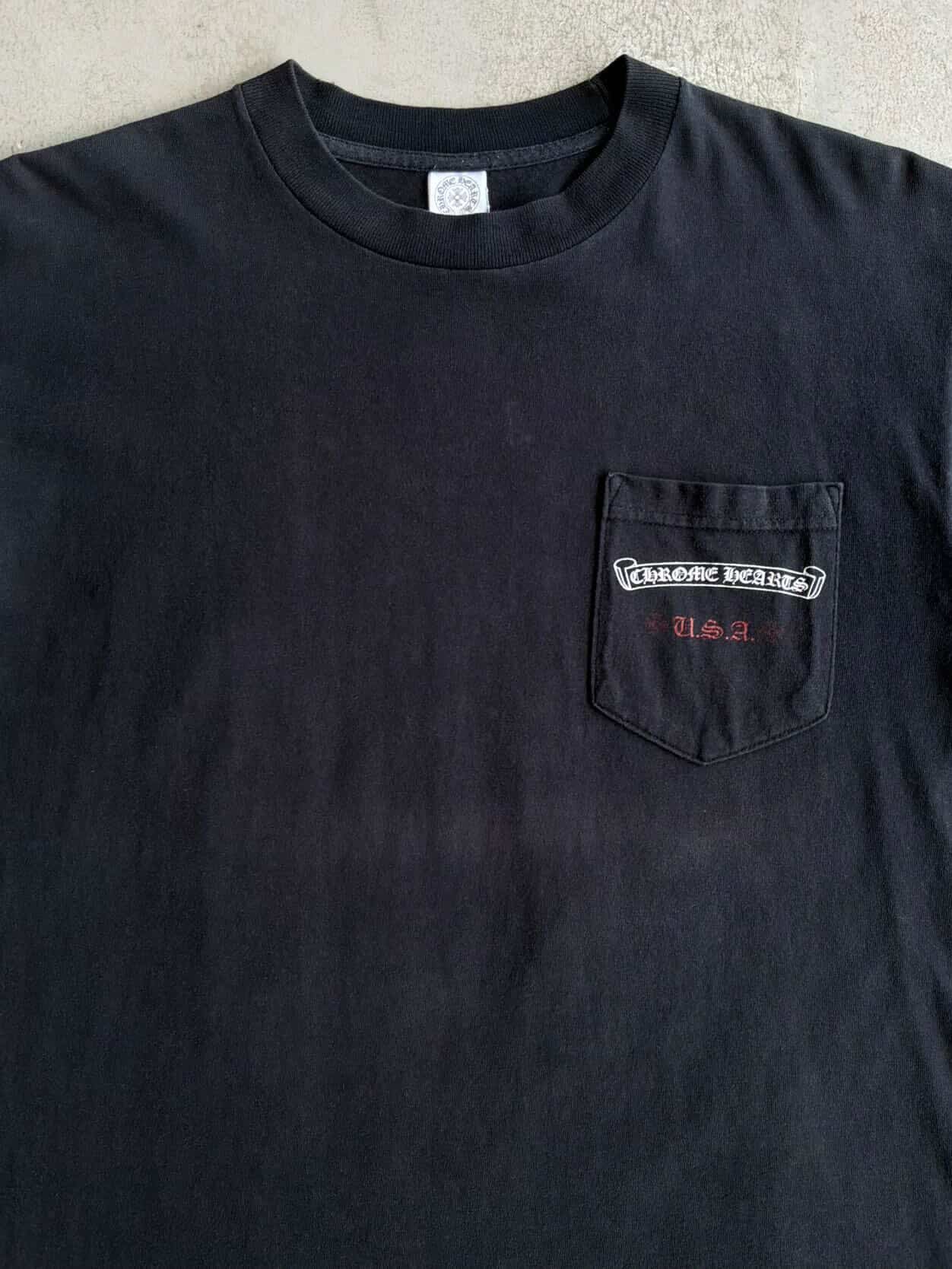 Chrome Hearts Vintage American Flag Tee