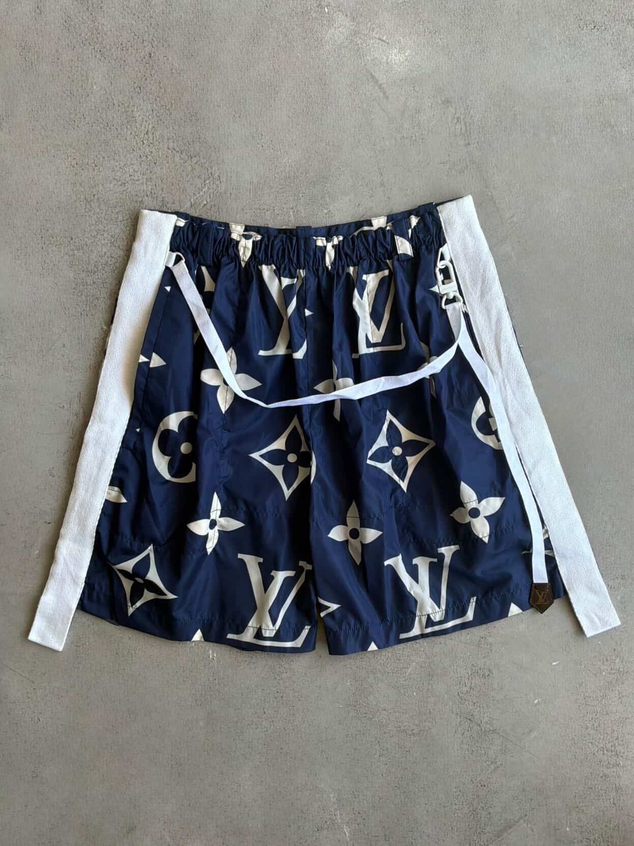 Louis Vuitton Women’s Big Monogram Nylon Shorts