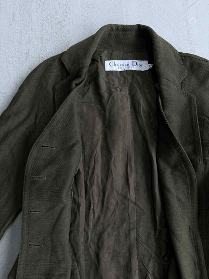 2000s Dior by John Galliano Wool Coat