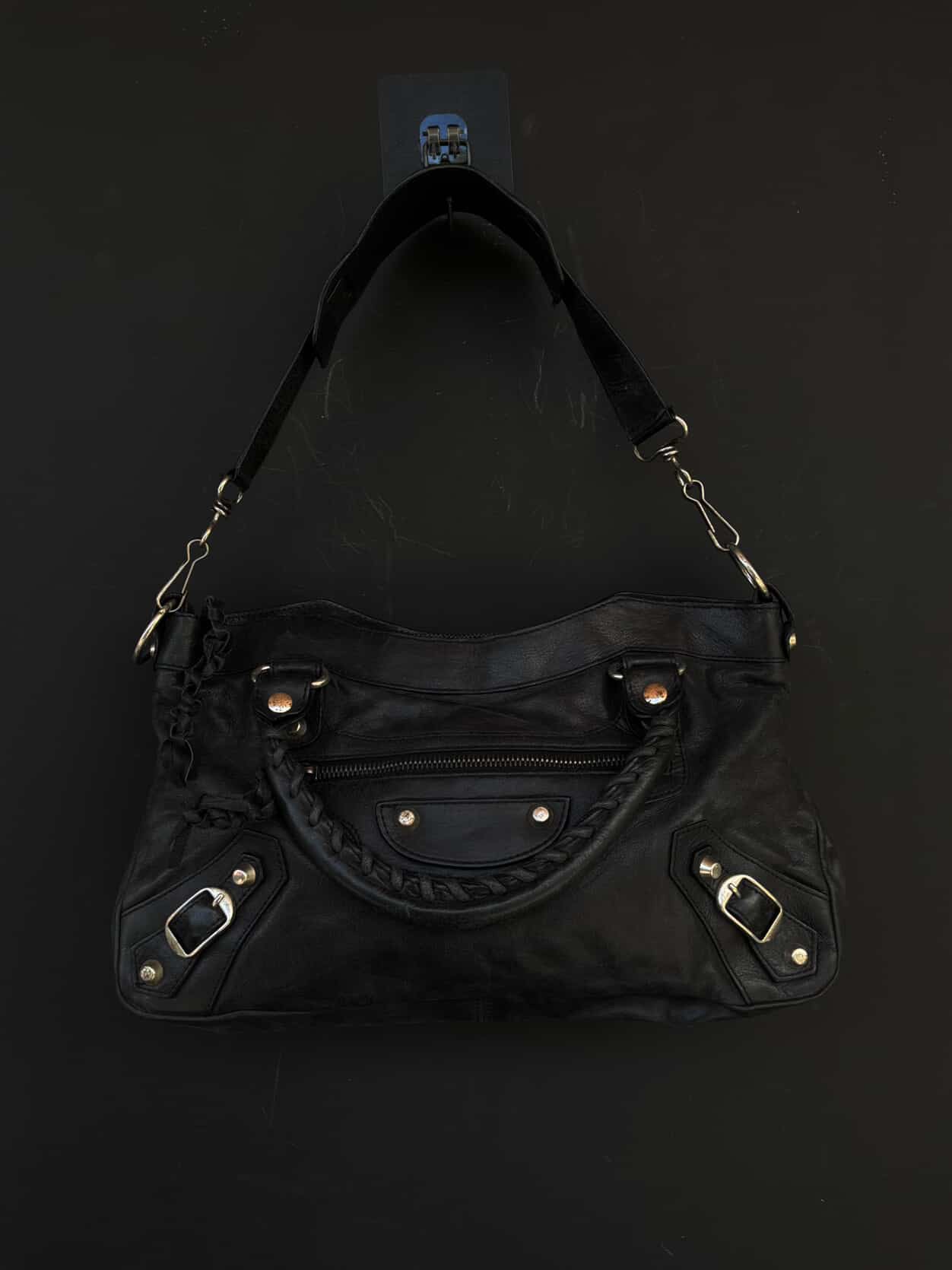 Balenciaga Lambskin Motorcycle First Bag