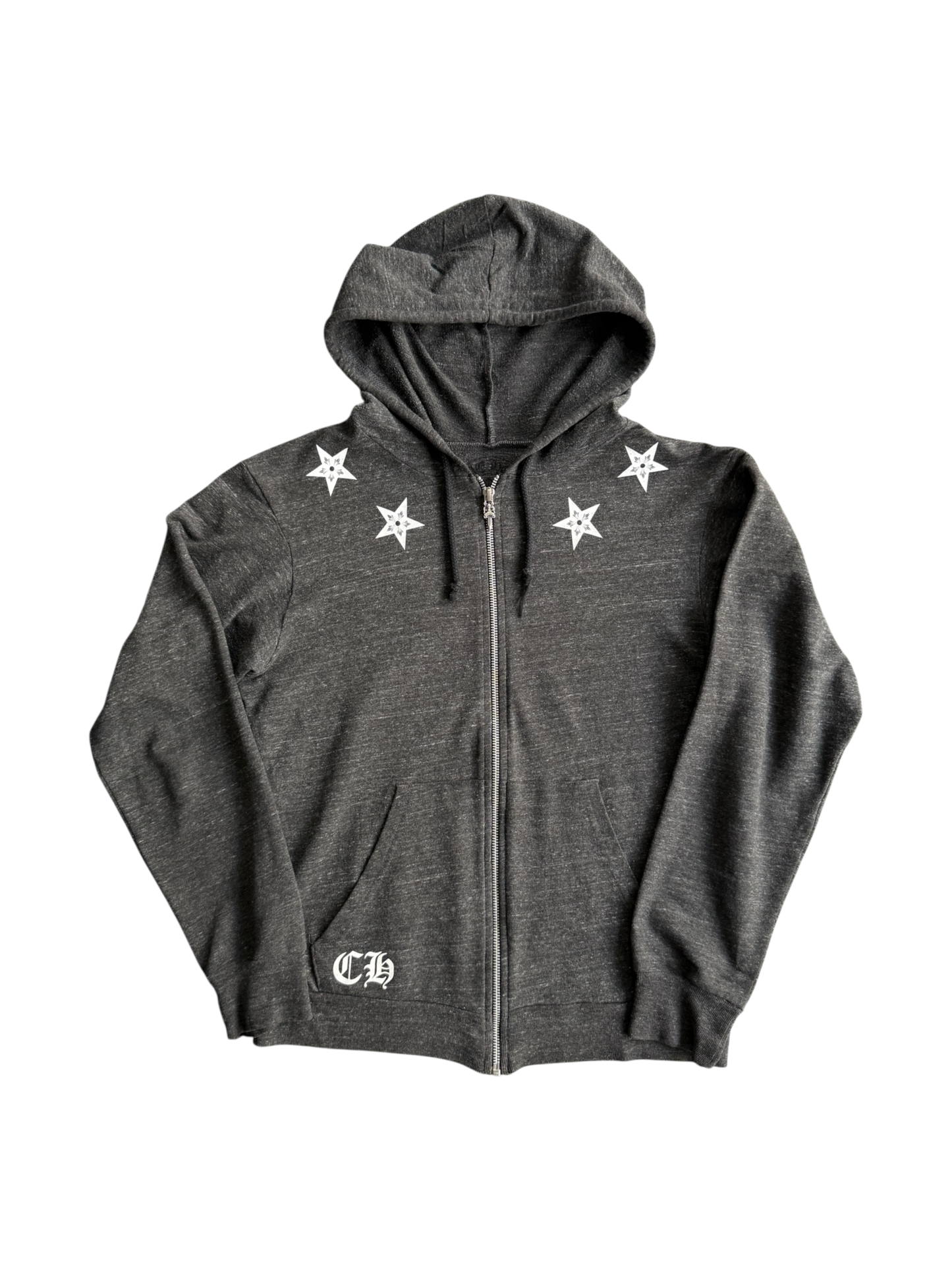 Chrome Hearts 5-Star Zip Hoodie
