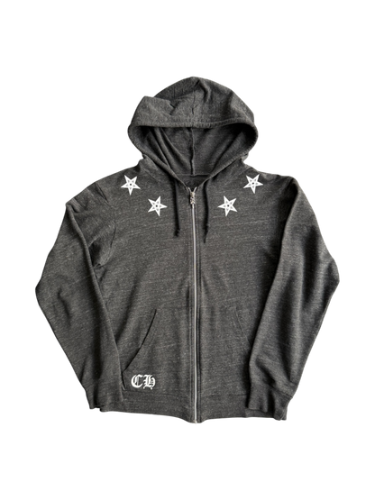 Chrome Hearts 5-Star Zip Hoodie
