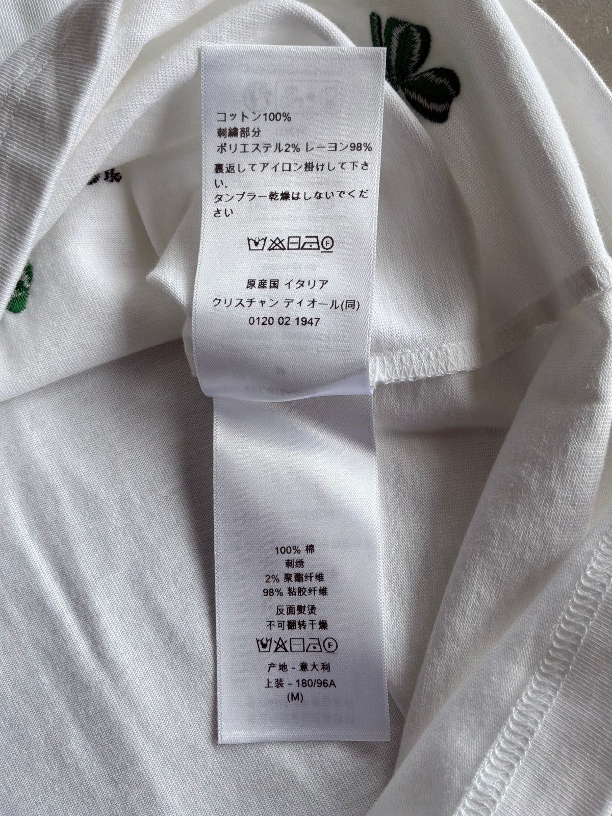 Dior Celtic Logo Tee