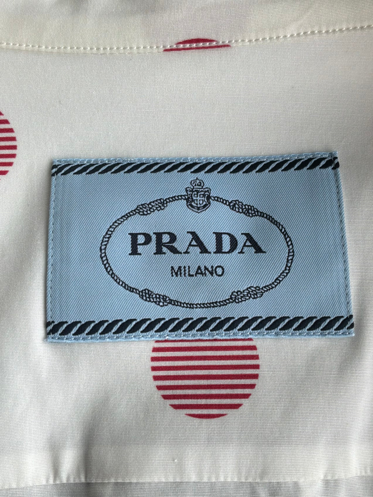 Prada Polka Bowling Shirt