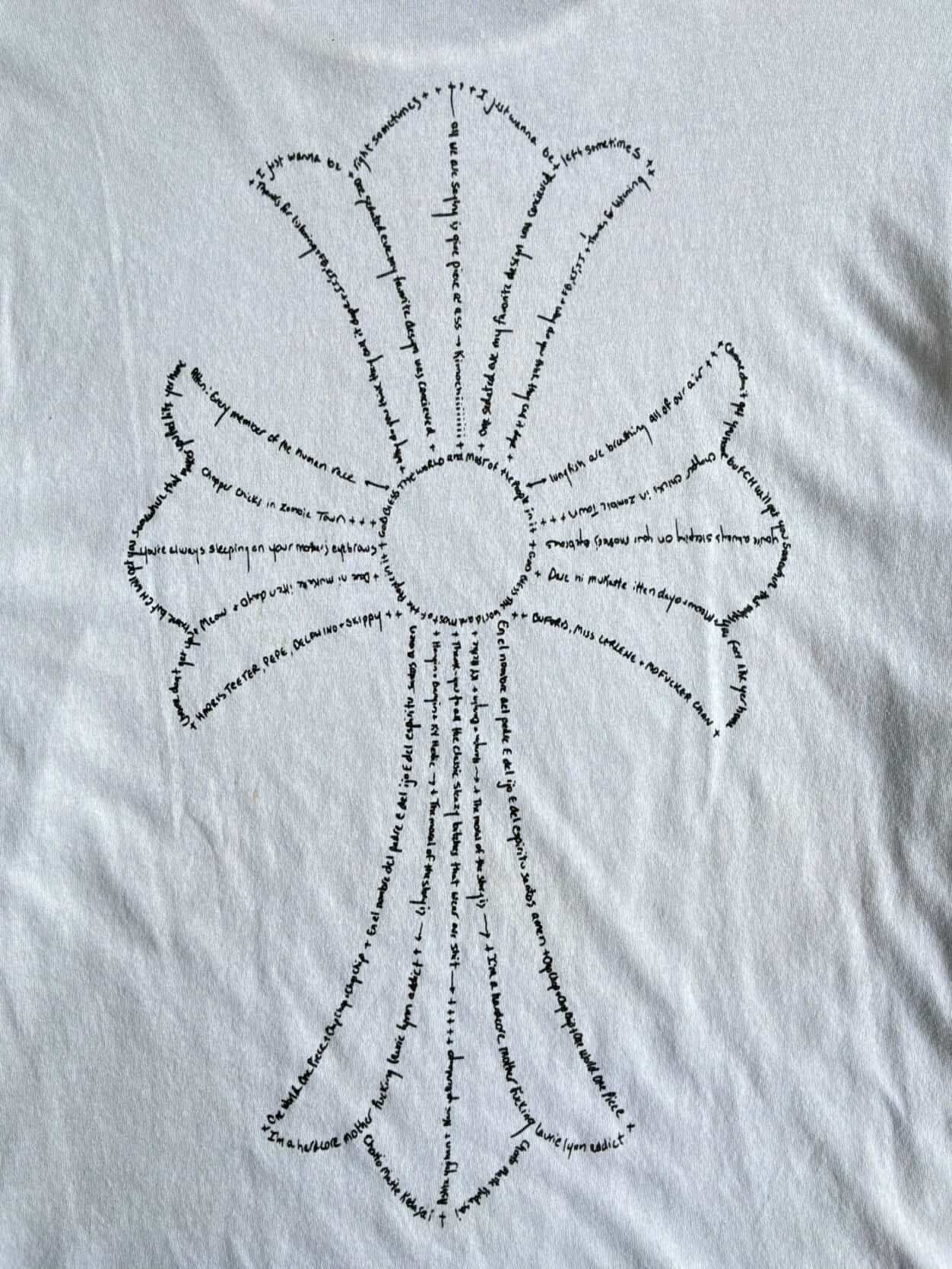 Vintage Chrome Hearts Cross Stark Signature Longsleeves