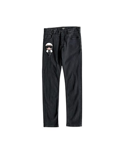 Fendi Karl Lagerfeld Denim Pants