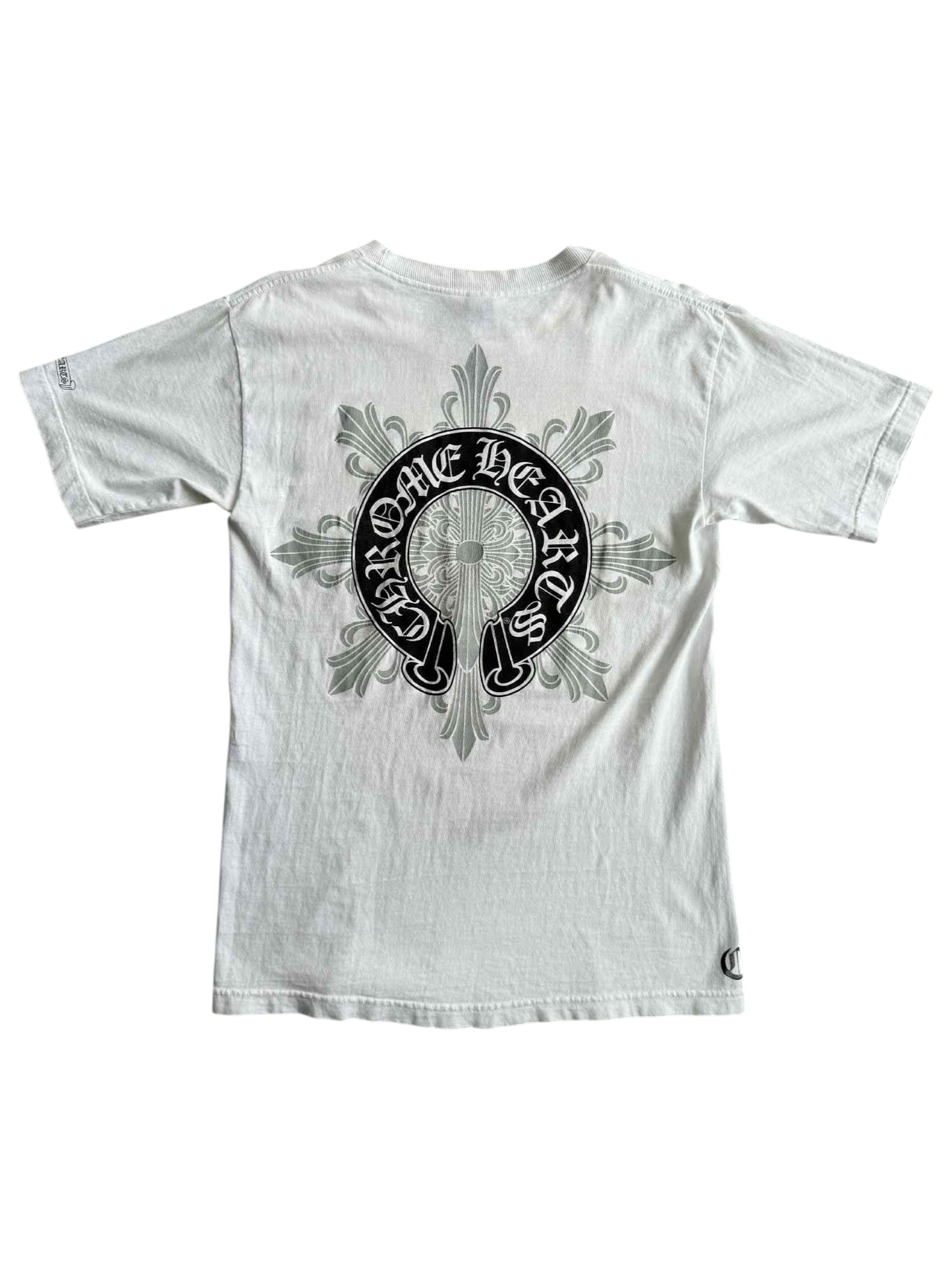 Vintage Chrome Hearts Floral Horseshoe Tee