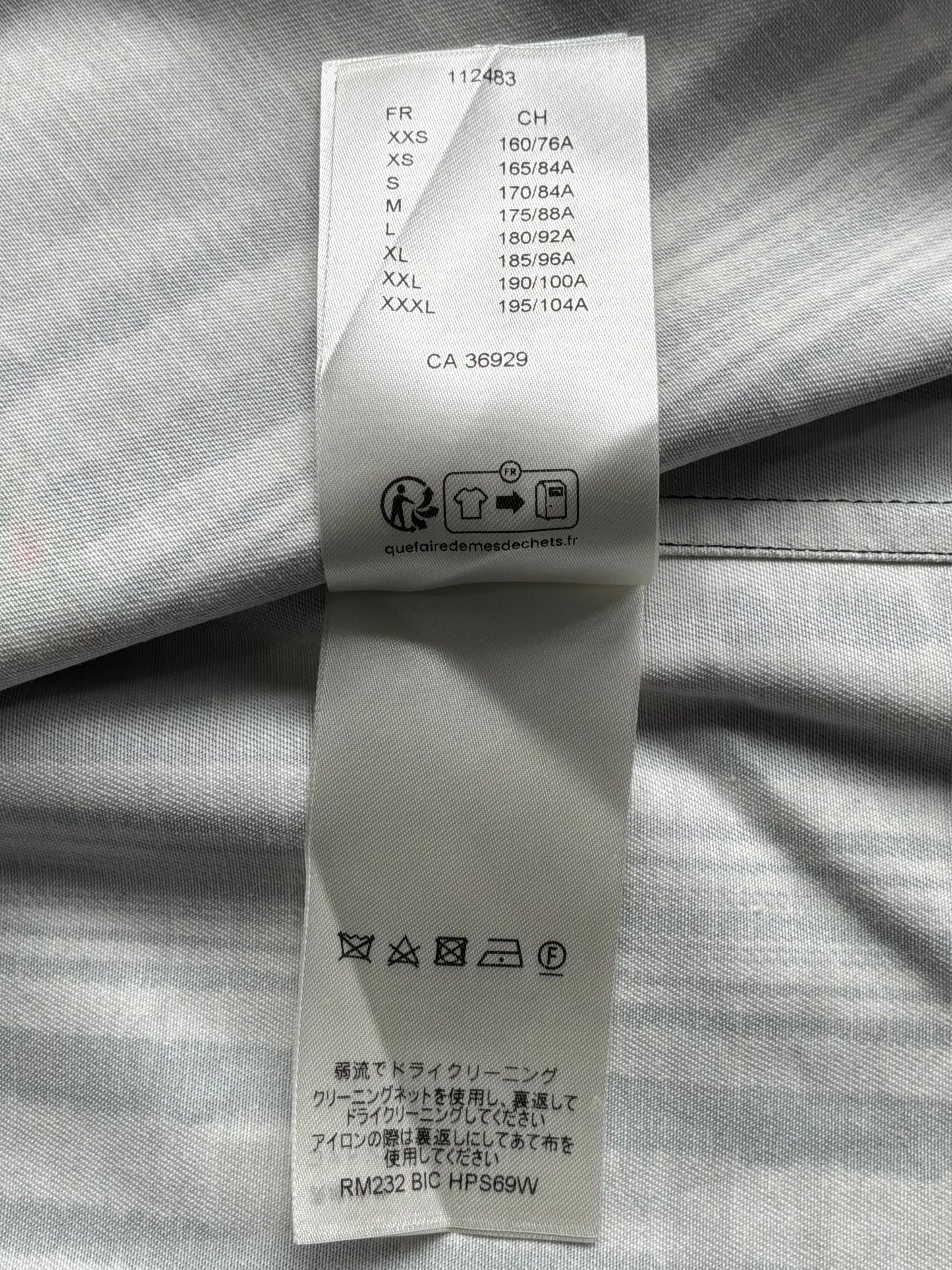 Louis Vuitton FW23 Blurry Vision Landscape Check Jacket