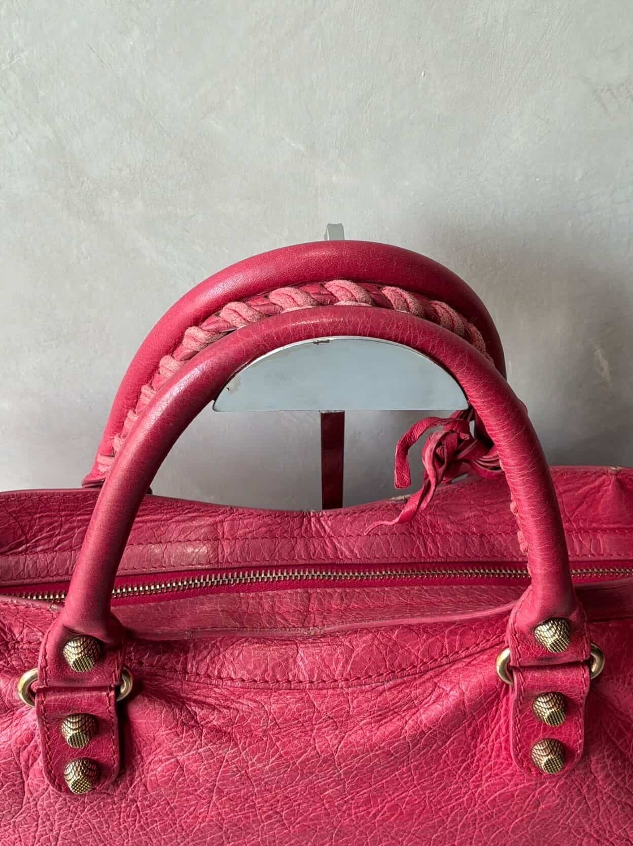 Balenciaga City Classic Pink Lambskin