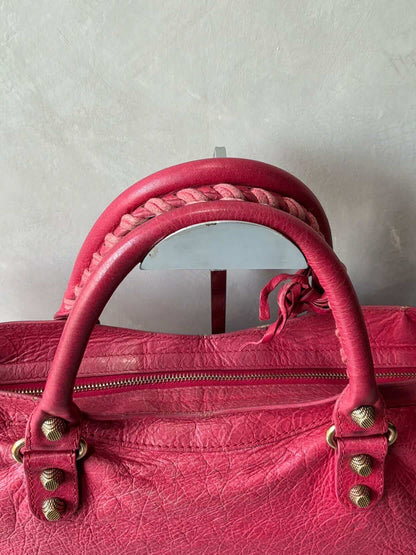 Balenciaga City Classic Pink Lambskin