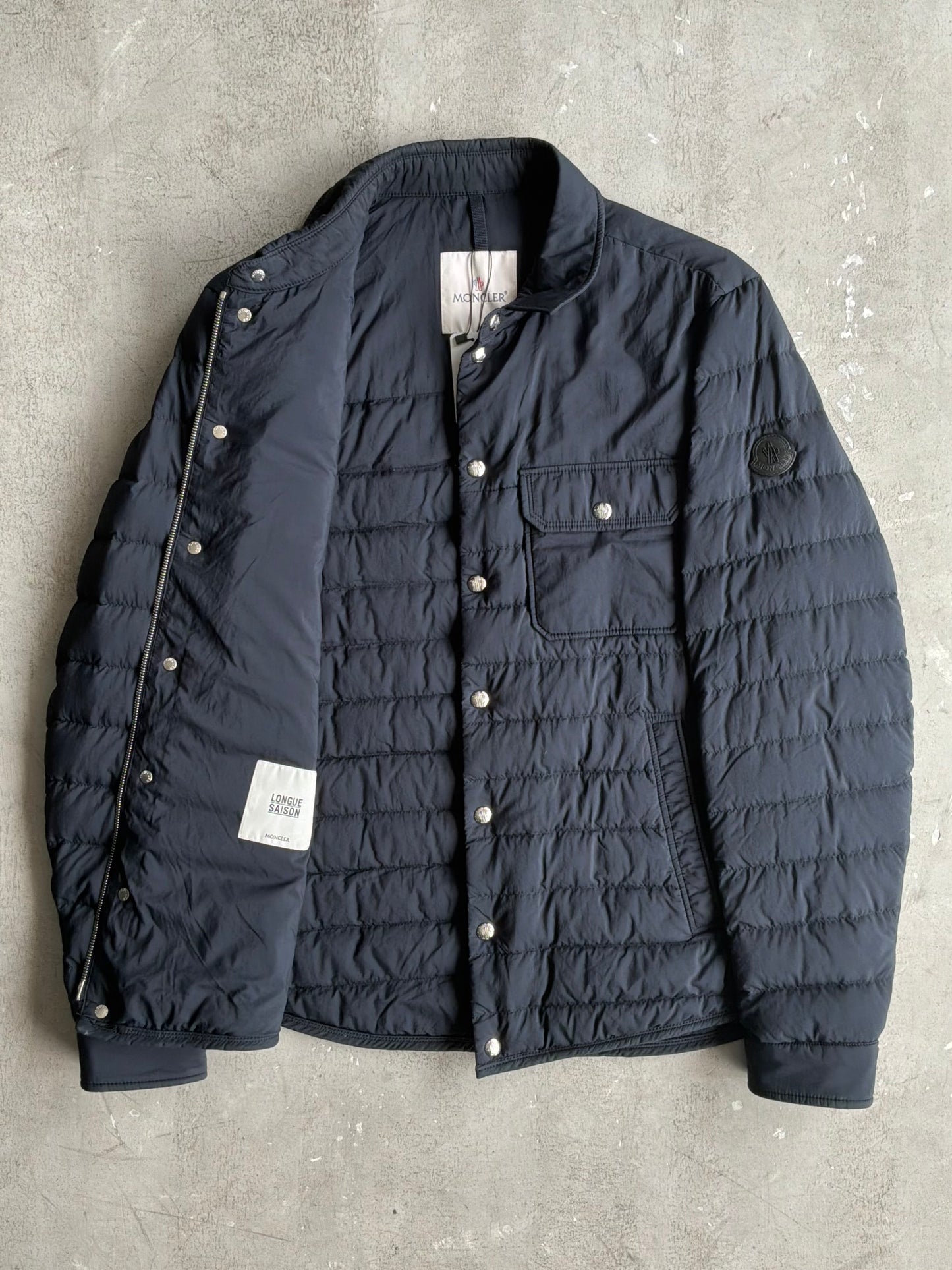 Moncler Mirmande Guibbotto Navy Puffer Jacket