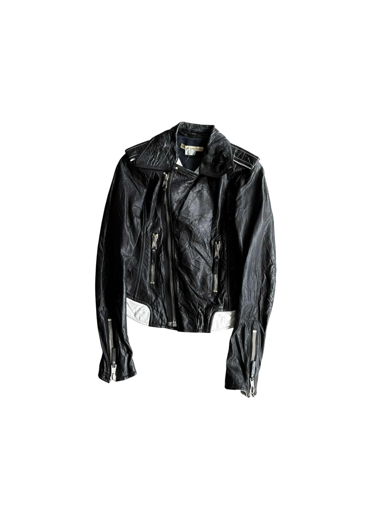 Balenciaga Women’s Biker Leather Jacket