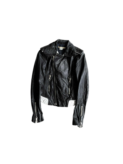 Balenciaga Women’s Biker Leather Jacket