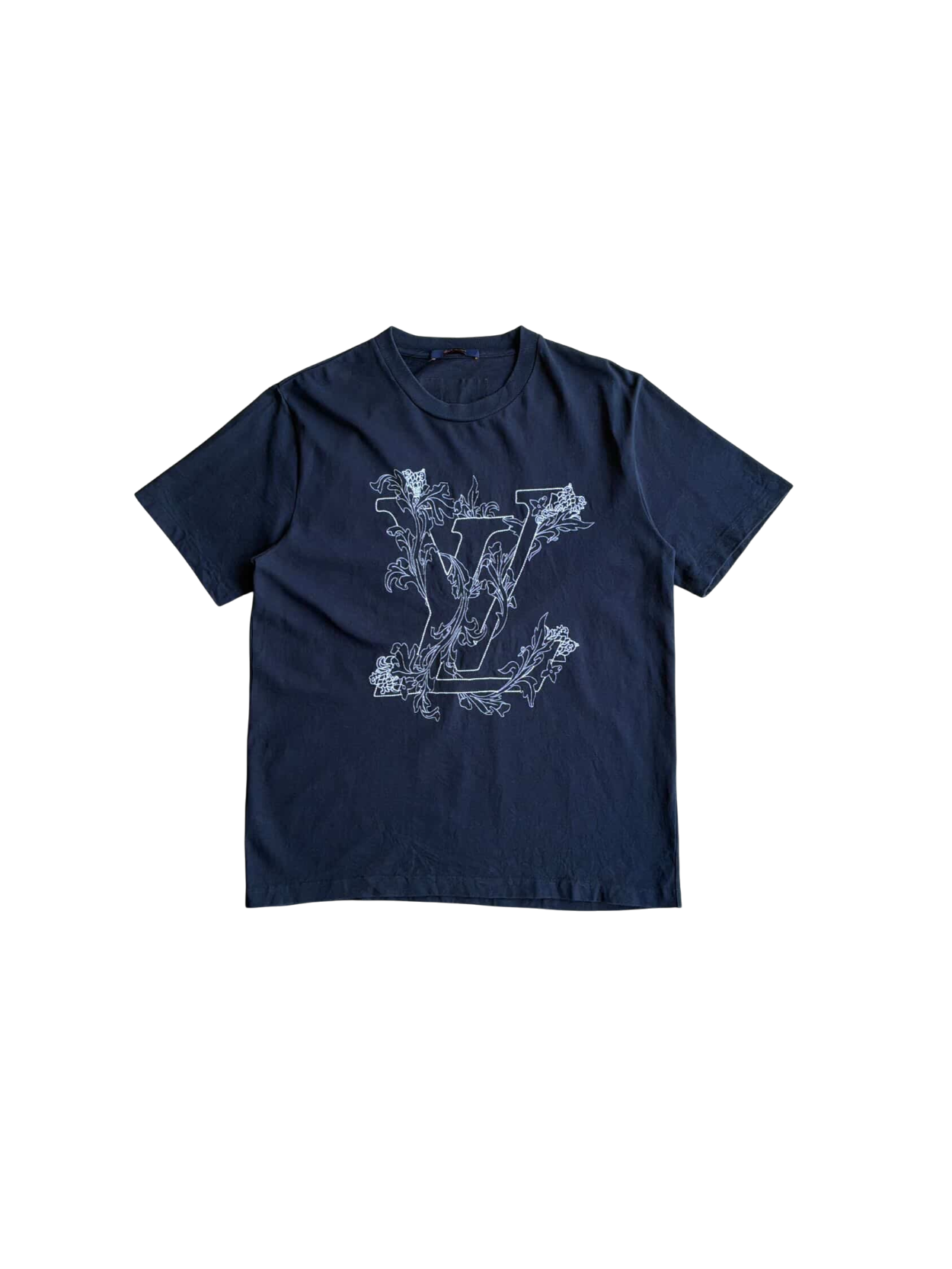 Louis Vuitton Embroidered Logo Tee