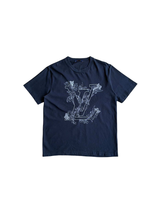 Louis Vuitton Embroidered Logo Tee