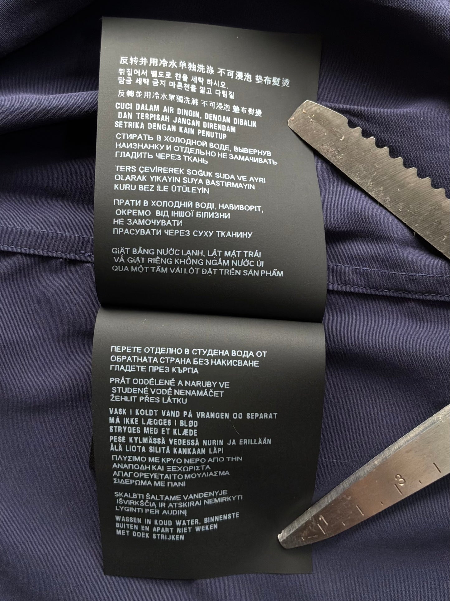 Prada Navy Button Up Shirt