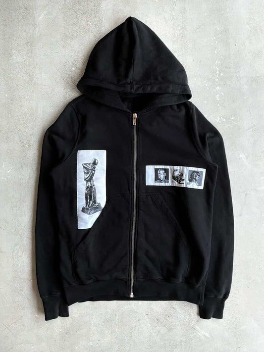 Rick Owens Drkshdw Photo Patch Zip Hoodie