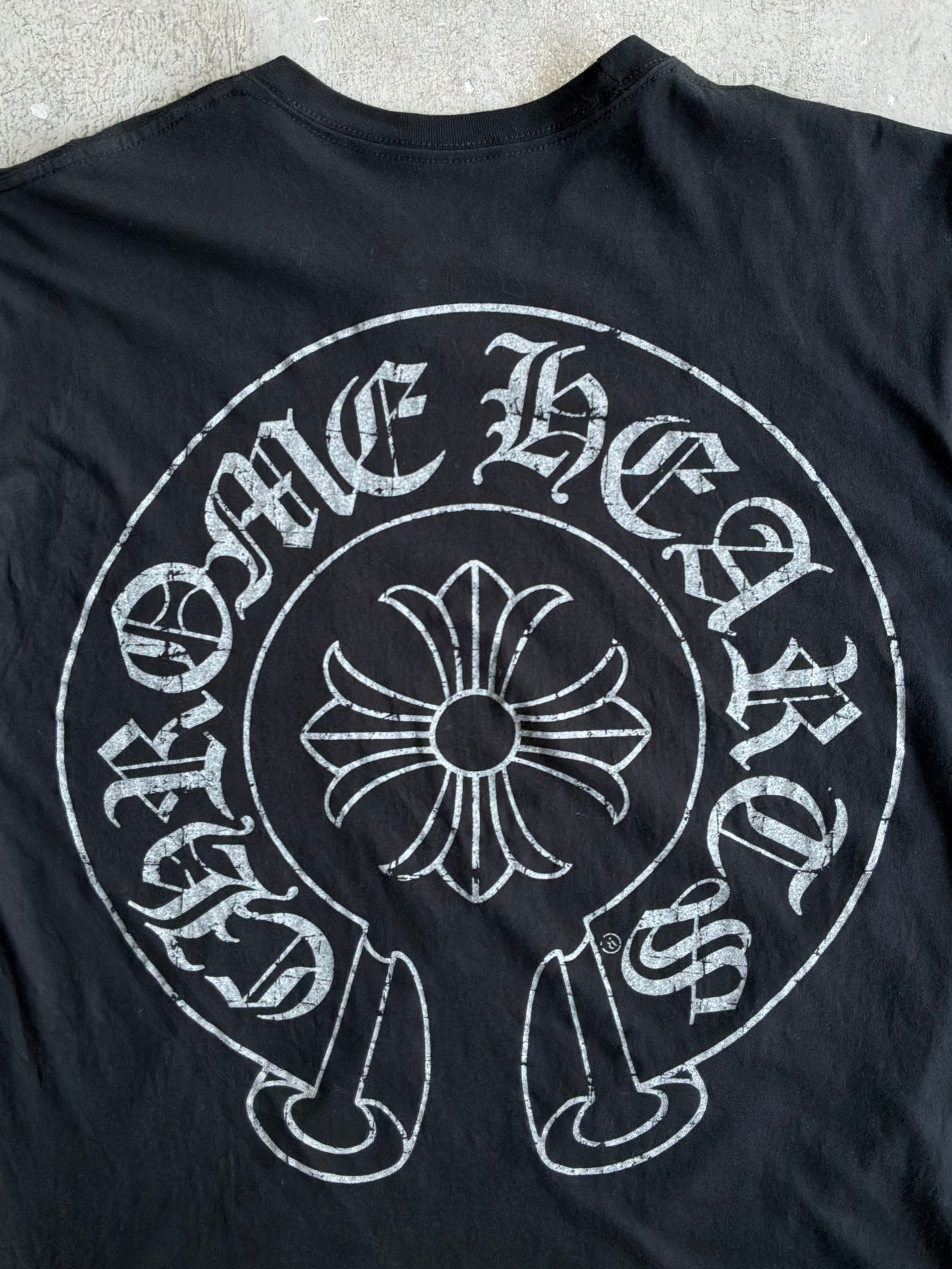 Chrome Hearts Cracked Horseshoe Tee