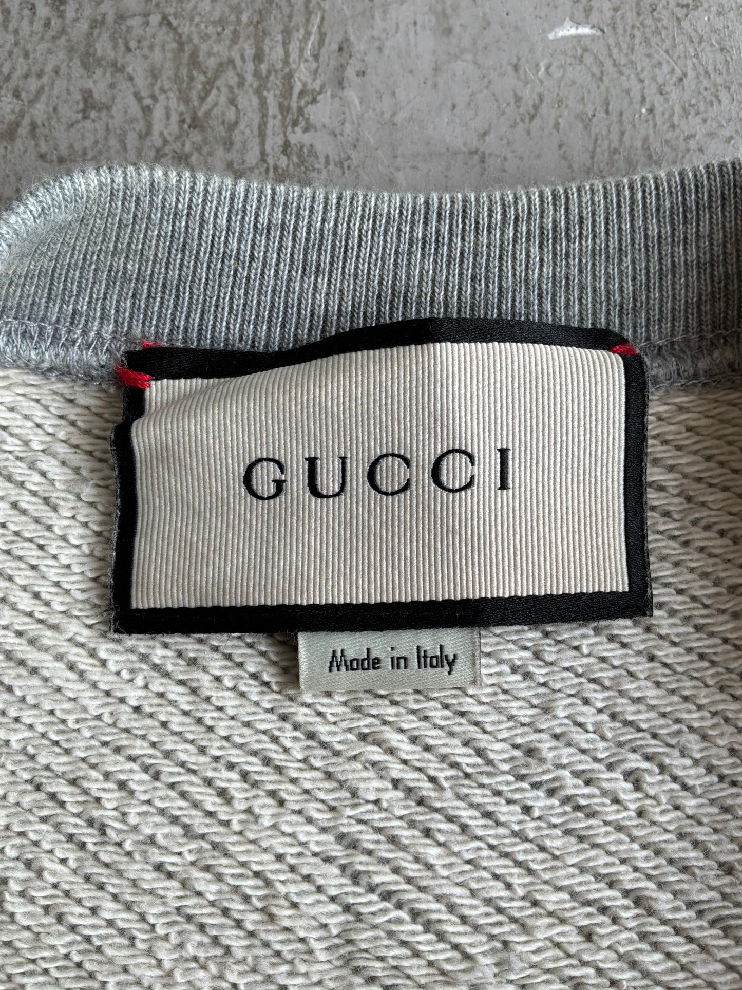 Gucci X Disney 3 Pigs Gray Crewneck