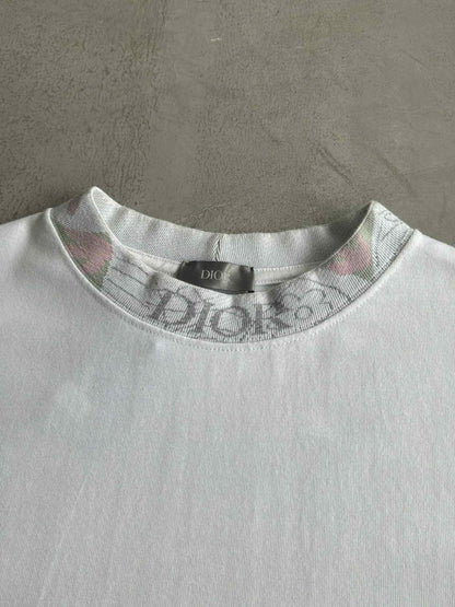 Dior Neck Script Pocket Tee