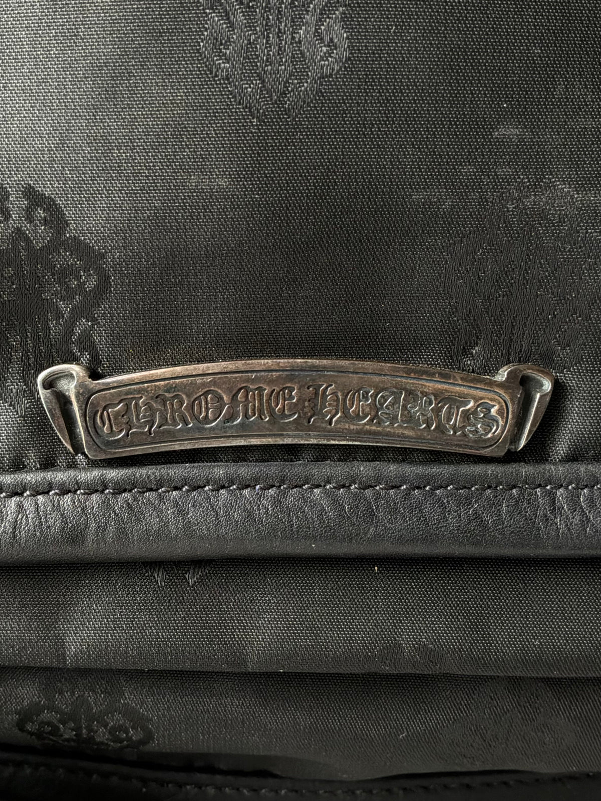 Chrome Hearts Nylon Mono Gunslinger Strap Messenger Bag