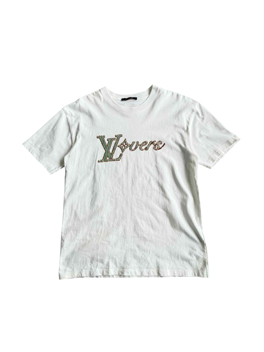 Louis Vuitton Lovers Beaded Tee