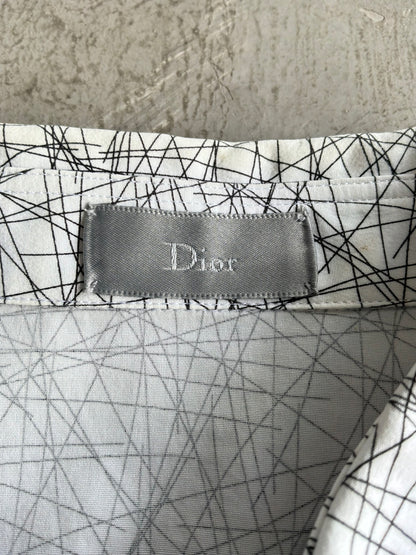Dior Assymetrical Design Polo Longsleeves