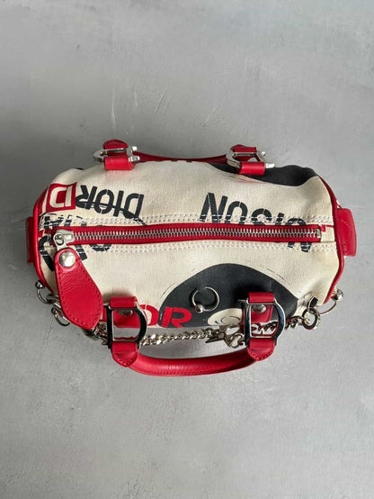 2004 Dior Hardcore Mini Boston Bag
