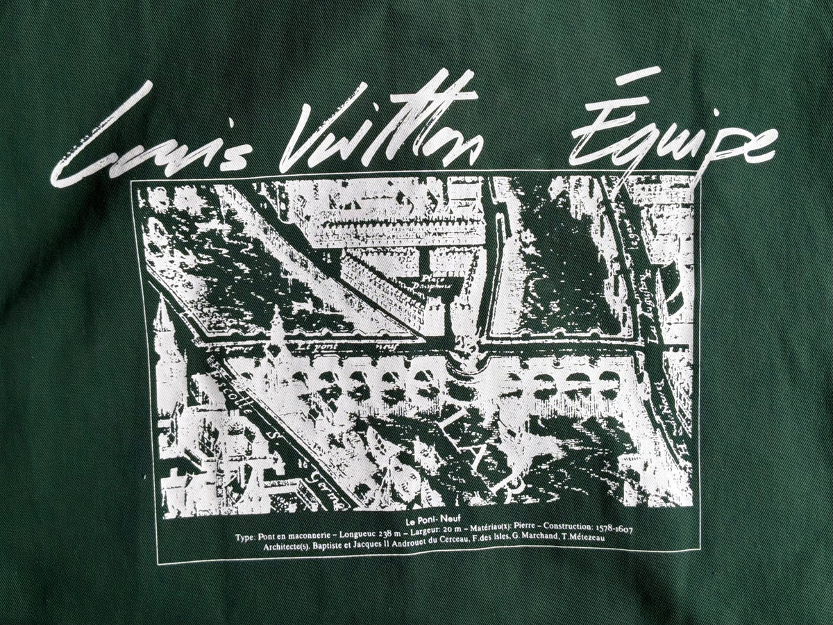 Louis Vuitton Virgil Abloh Creative Director Runway Shirt