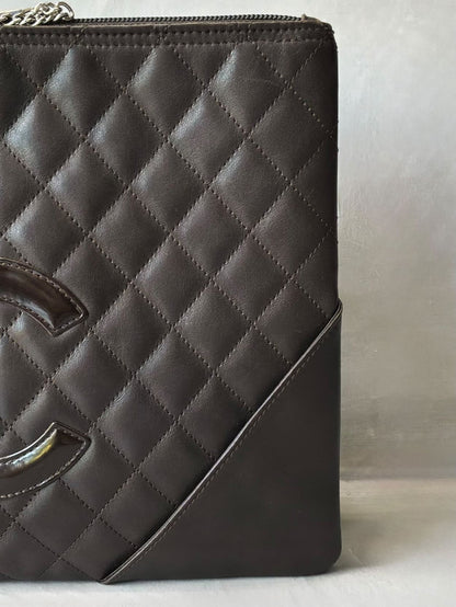 Chanel Cambon Ligne Plat Crossbody Bag
