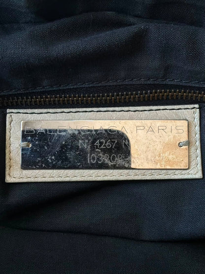Balenciaga Le First Cream Lambskim Bag