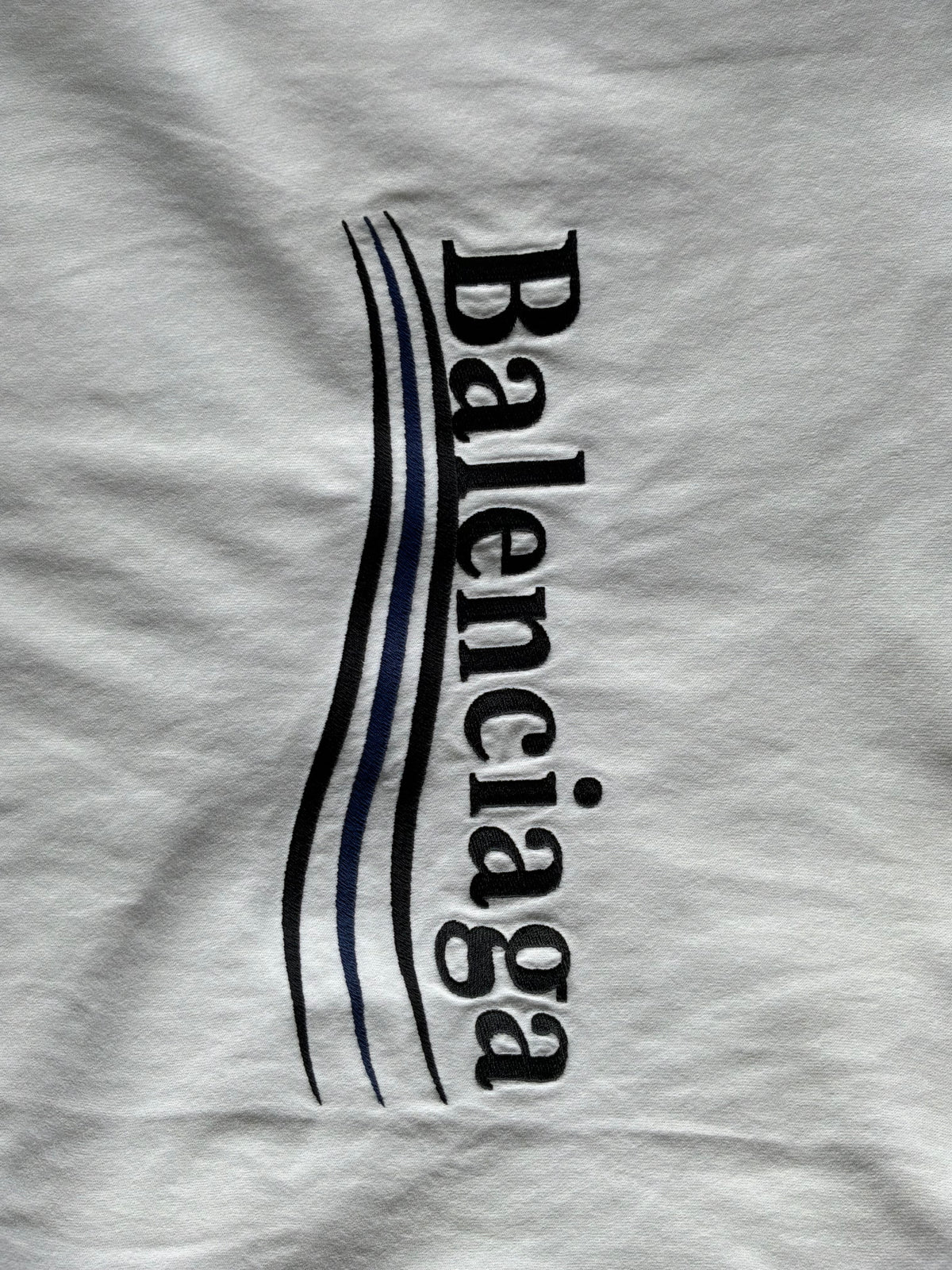 Balenciaga Political Campaign Embroidered Tee