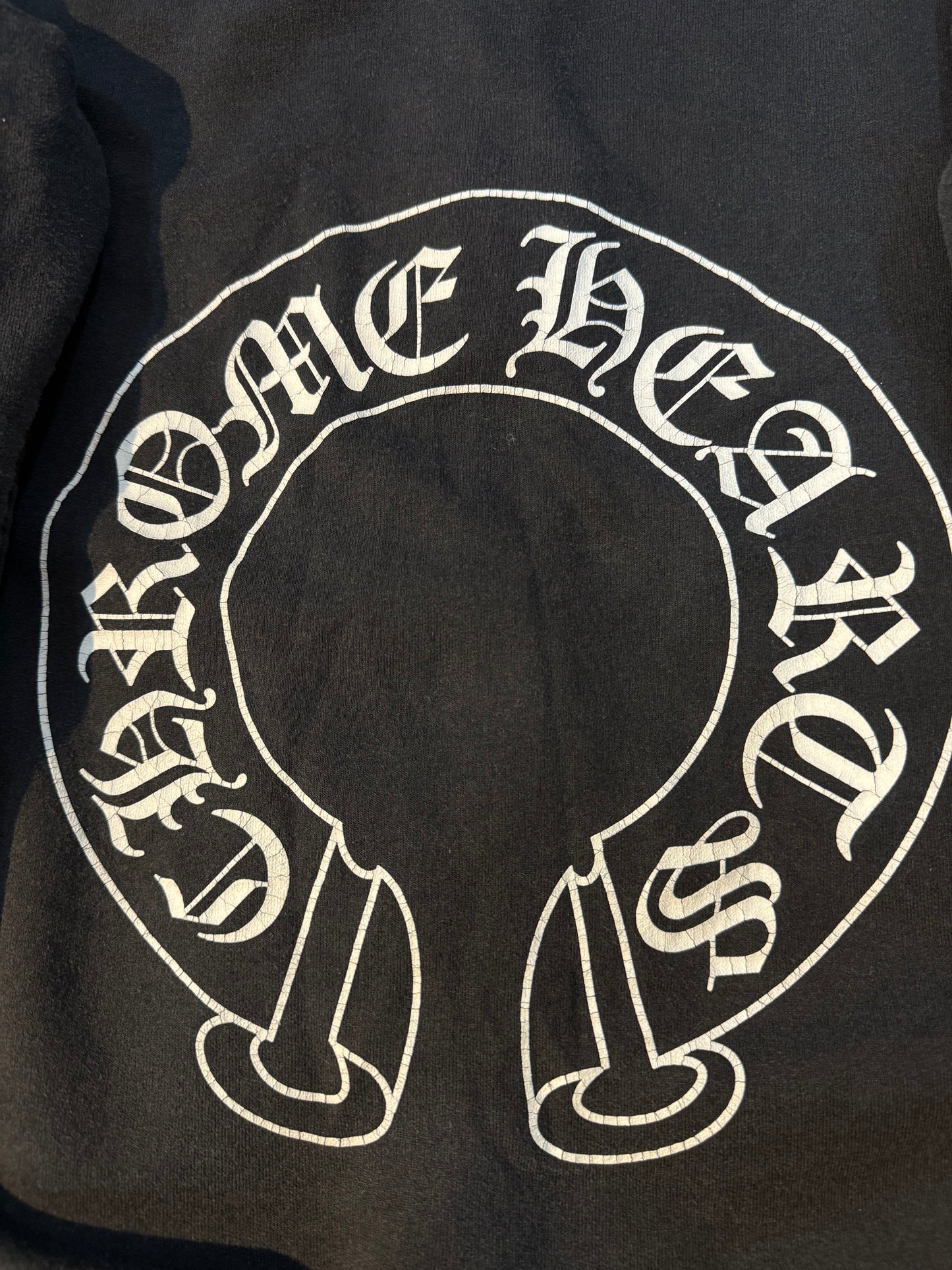 Vintage Chrome Hearts Horse Floral Zip Hoodie