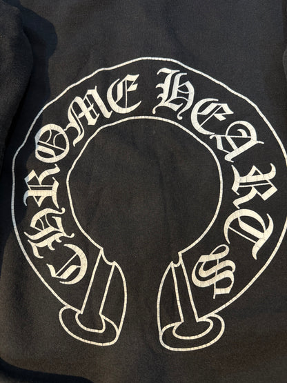 Vintage Chrome Hearts Horse Floral Zip Hoodie