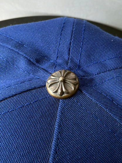 Chrome Hearts Blue Embroidered Baseball Hat