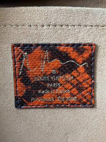 Louis Vuitton X Richard Prince Monogram Snakeskin Bag