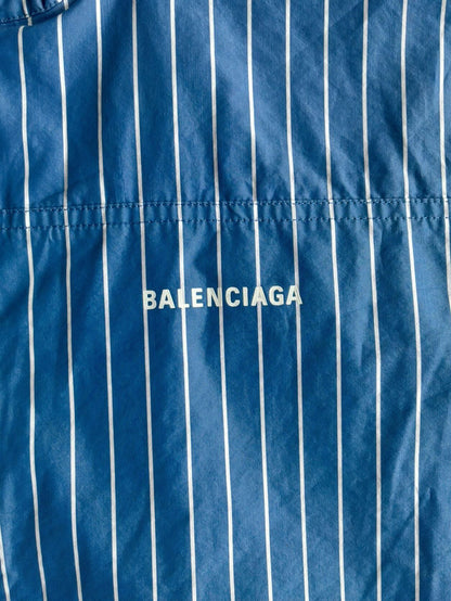 Balenciaga Stripes Oversized Track Jacket