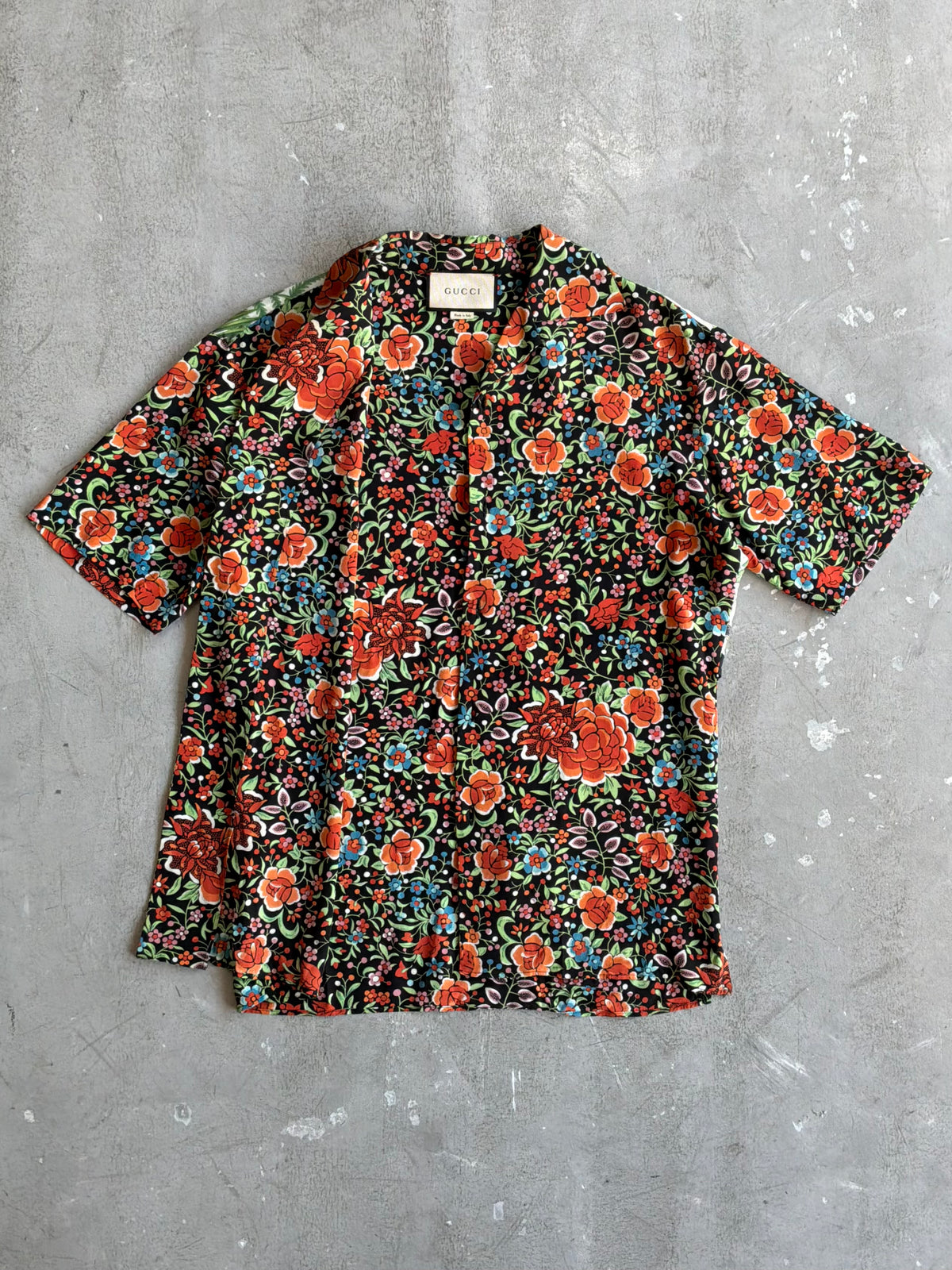 Gucci Floral Hawaiian Polo