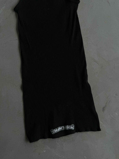 Womens Chrome Hearts Cross Logo Tank Dress