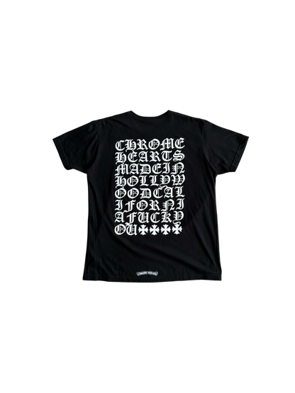 Chrome Hearts Eyechart Tee
