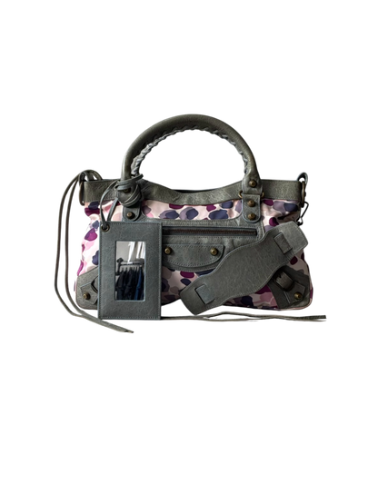 Balenciaga Le First Watercolor Nylon Lambskin Bag